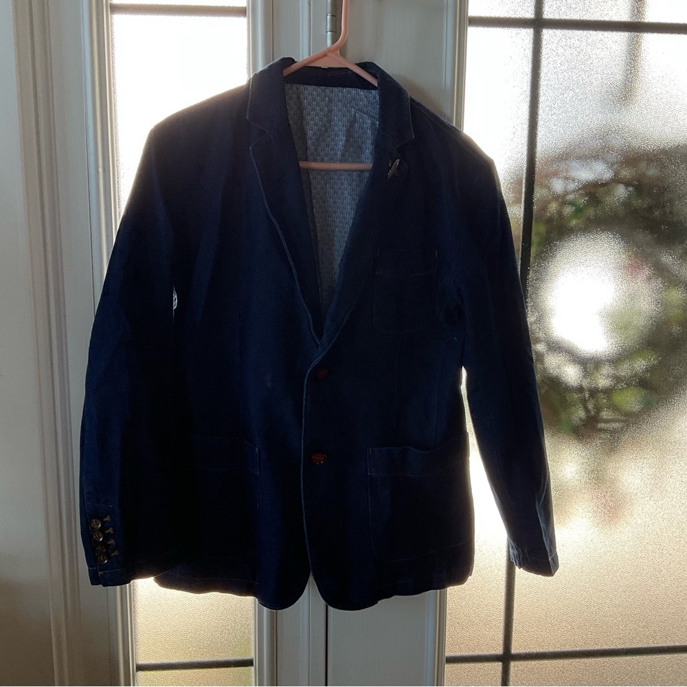 Denim Blazer, Size M - Picture 5 of 7